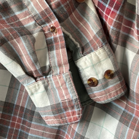Bleached Ombré Flannel Shirt - Picture 5 of 7